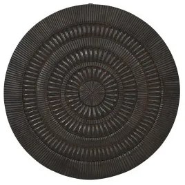 Decorazione da Parete Home ESPRIT Nero Mandala 60 x 2,5 x 60 cm