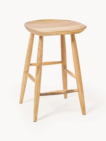 Sgabello alto in legno di mango Nino