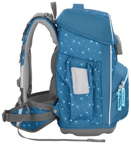 Zaino scuola Step by Step BASIS - set 4 pezzi, Blue Hearts