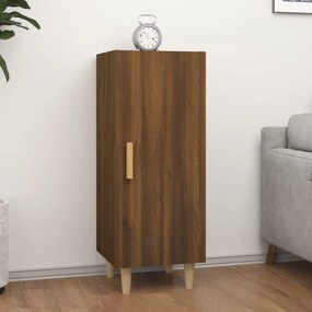 Credenza Rovere Marrone 34,5x34x90 Cm İn Legno Multistrato /