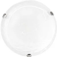 Plafoniera LED LUNA in vetro bianco 16W 4000K (luce naturale) 30 cm..