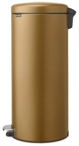 Cestino per la spazzatura color ottone in acciaio con pedale 30 l NewIcon – Brabantia