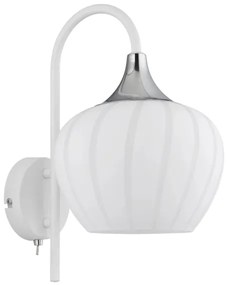 Globo 15548WW - Applique MAXY 1xE27/40W/230V bianco