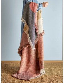 Coperta marrone in cotone riciclato 130x160 cm Arni – Bloomingville