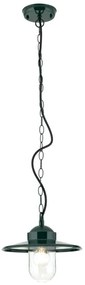 Orion AL 11-1318 - Lampada a sospensione da esterno EDWARD 1xE27/60W/230V IP44 verde