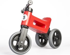 Funny Wheels - Bicicletta senza pedali 2 in 1 RIDER SPORT rosso/nero