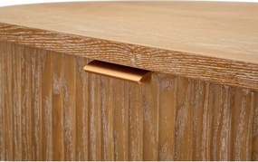 Cassettiera di colore naturale in abete massiccio 81x82x46 cm Gothenburg – Mauro Ferretti