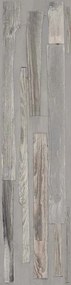 Pavimento 30x120 Effetto Legno Cemento Gres Porcellanato Rettificato Grey Ceramica Sant Agostino Fusionart CSAFUGR312