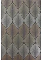 Osborne & Little Carta da parati Leaf Fall - Metallic Bronze/ Gold/ Gilver