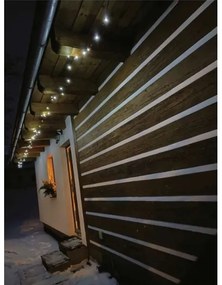 Catena LED da esterno natalizia 80xLED/13m IP44 bianco freddo