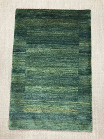 Loribaft Tappeto 80x120 Verde (Iran) Annodato A Mano