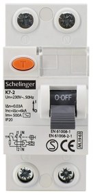 Interruttore Differenziale SCHELINGER 2P - 40A - 30mA - Tipo AC