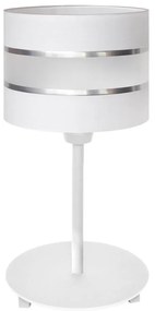 Lampada da tavolo HELEN 1xE27/15W/230V bianca