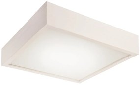 Plafond quadrato bianco da soffitto, 37,5 x 37,5 cm Quadro - LAMKUR