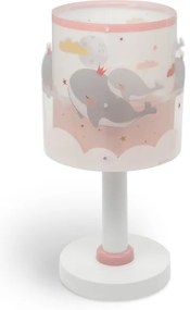 Dalber 61171S - Lampada per bambini WHALE DREAMS 1xE14/8W/230V rosa