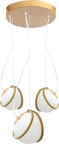 Lampada APP1090-3 CP GOLD WHITE