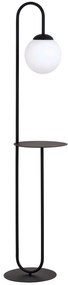 Piantana Minimal Arawn Acciaio Nero 1 Luce E14 Ip20