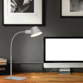 Brilo - Lampada da tavolo 1x E27/10W/230V cromo opaco