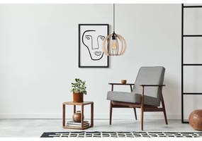 Lampadario su corda DORO 1xE27/60W/230V