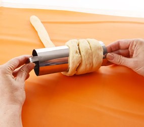 Set di stampi da forno in acciaio inox per torta a camino 2 pz ø 6 cm – Orion