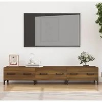 Mobile TV Rovere Marrone 150x34,5x30 cm in Legno Multistrato cod mxl 18493