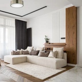 Plafoniera DANTE 1xE27/60W/230V diametro 26 cm patina