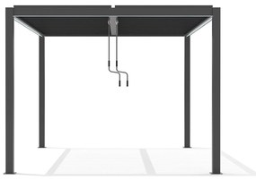 NIMBUS - pergola bioclimatica in alluminio 3x4