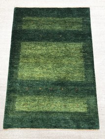 Loribaft Tappeto persiano 100x150 Verde (Iran) Annodato A Mano
