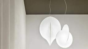 Flos Overlap Suspension 2 Lampada 100 cm a Sospensione e Luce Diffusa in resina Cocoon