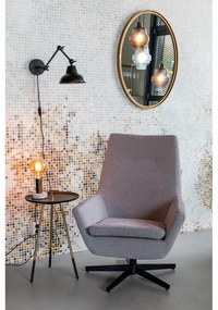 Lampada da parete nera Xavi - White Label