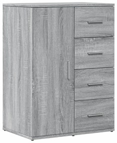 Credenza grigio sonoma 59x39x80 cm in legno multistrato