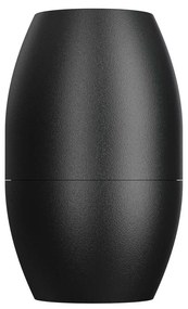 Applique Ovale Monodirezionale IP65 GU10 per esterni - Nera
