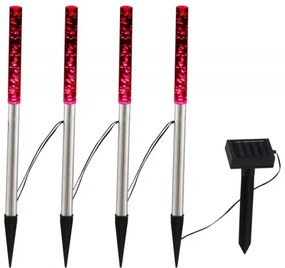 Globo 33247 - SET 4x Lampada LED solare 4xLED/0,07W IP44