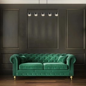 Lampadario LED a sospensione con filo MIRELLA 5xGX53/6W/230V nero