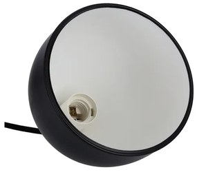 Lampadario a sospensione con filo YSTAD 1xE27/40W/230V nero