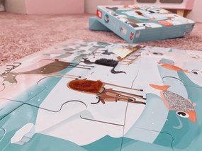 Puzzle Tattile la Vita Sulla Banchisa - 20 pezzi