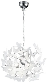 Lampadario Moderno Butterfly 4x G9 Ø50cm REALITY