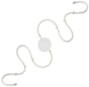 Applique LED moderno Teodor bianco, NOVECENTO bianco naturale