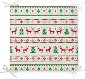 Cuscino di seduta natalizio in misto cotone Traditions, 42 x 42 cm - Minimalist Cushion Covers
