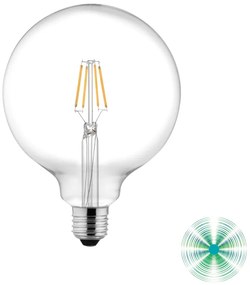 Vivida bulbs lampadina trasparente e27 4w 4000k 470 lm (360°) 125x175mm