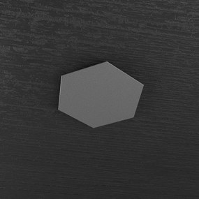 Plafoniera Industrial-Minimal Decorativa Hexagon Metallo Antracite