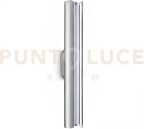 Dorica applique a parete led 3000k 8,5w  850 lm acciaio liscio