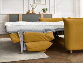 Divano giallo allungabile 214 cm Ernest – Bobochic Paris