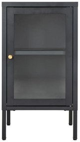 Vetrina in metallo nero 38x70 cm Dalby - House Nordic