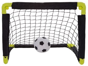 Porta calcio pieghevole con palla