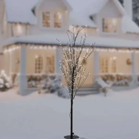 Decorazione natalizia LED da esterno 600 LED/3,8 W/230 V, 120 cm, bianco caldo, IP44