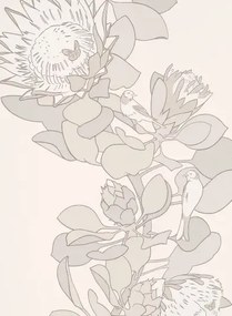 Paint & Paper Library Carta da parati Protea Trail - Slate