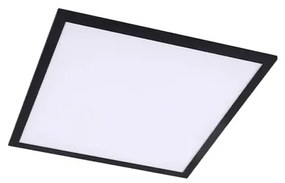 Enhife LED Plafoniera 29,5 cm Nero - Lindby