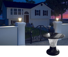 Lampioncino Colonna Solare da esterno 2200 Lumen     "LMS-089"