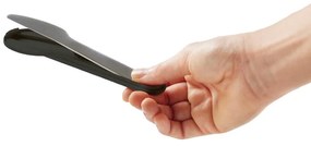 Set di posate da viaggio nero/argentato in acciaio inox 3 pz To Go – Lékué